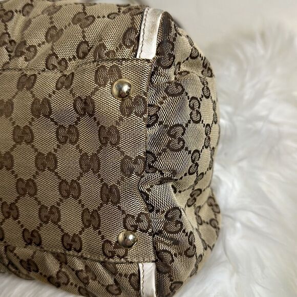 💯Authentic Gucci Tote Hobo Style🍀 - Picture 10 of 17